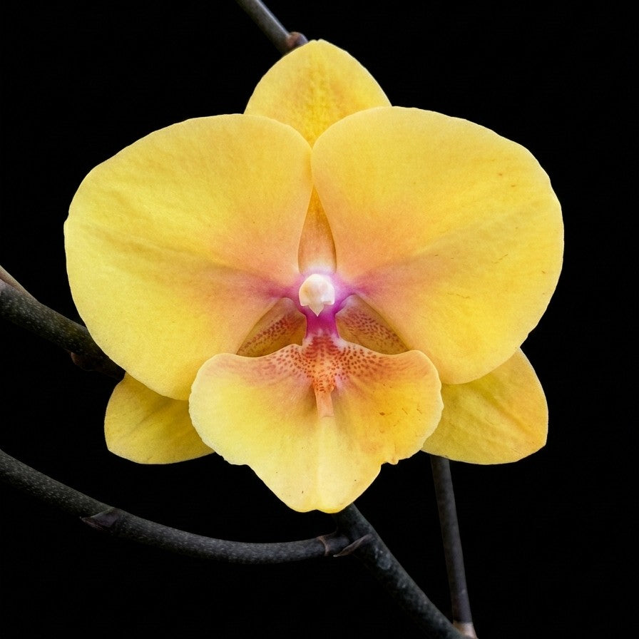 Yellow Sunshine Phalaenopsis Orchid
